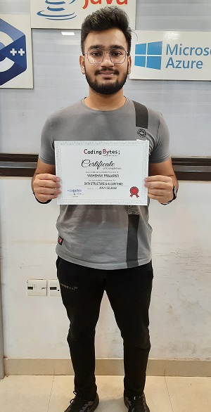 Coding Bytes student certificate